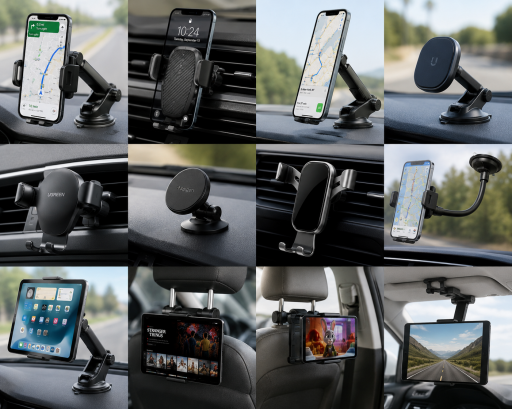 Araç İçİ Telefon Ve Tablet Tutucular