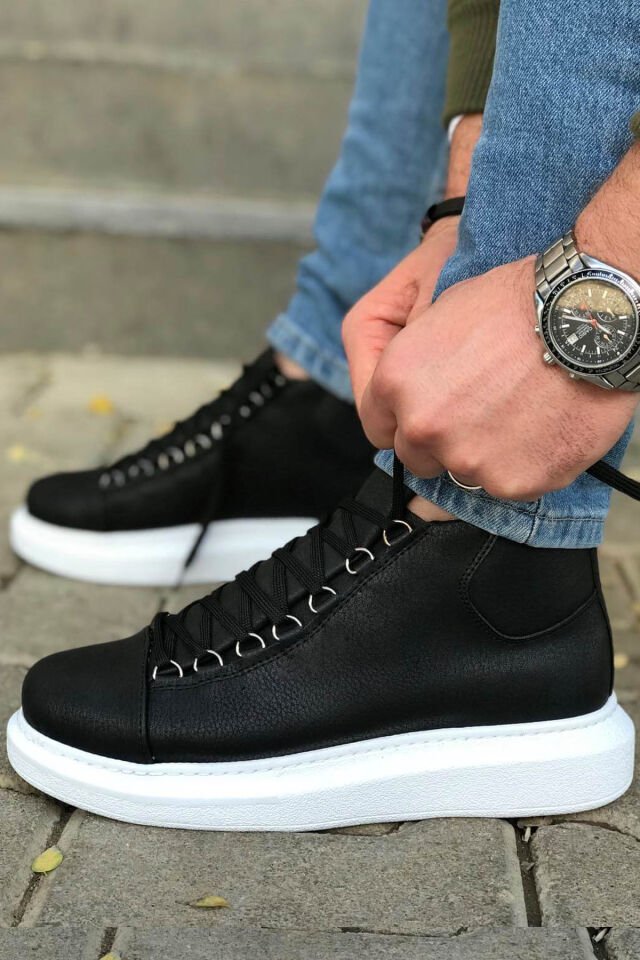 MN258 - CBT Roma Erkek Bot SIYAH