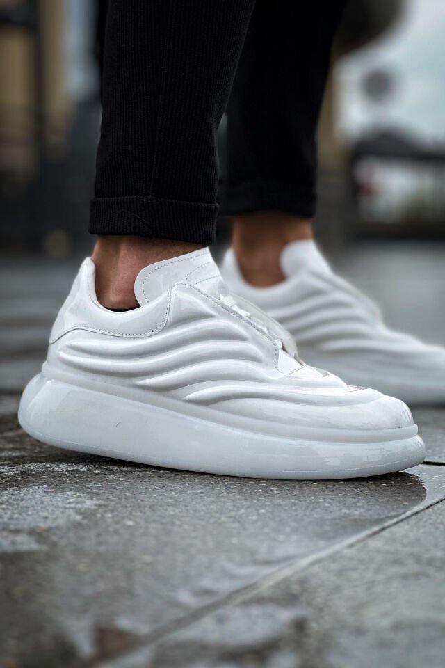 MN295 - RRT Sollıevo Erkek Ayakkabı BEYAZ