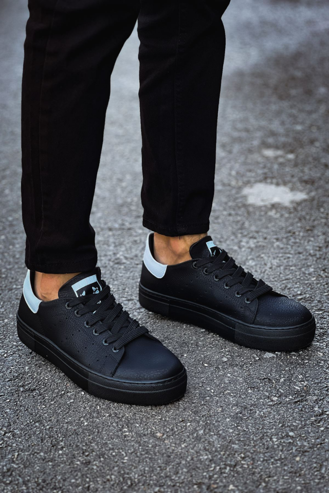 MN983 - CST Tennis Erkek Ayakkabı SIYAH/BEYAZ