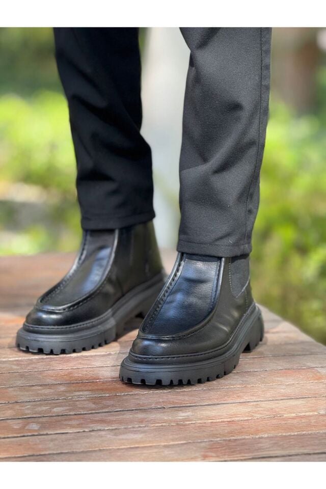 MN2433 - FRT Erkek Bot SIYAH