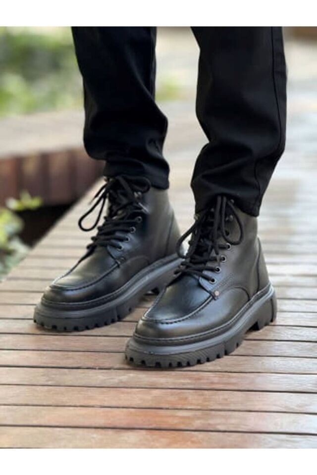 MN2529 - Fantasya ST Erkek Bot SIYAH