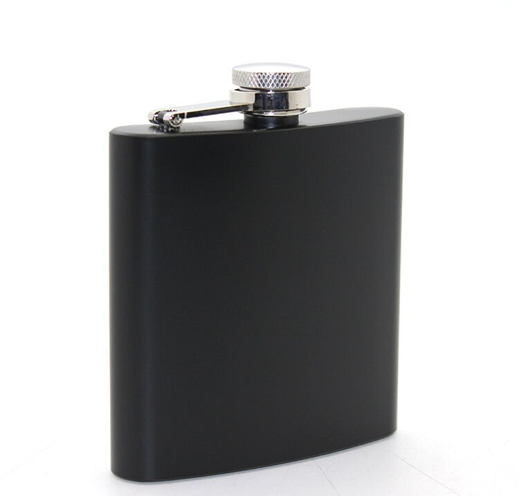 Paslanmaz Çelik Tekli 6 Oz Matara Model 2