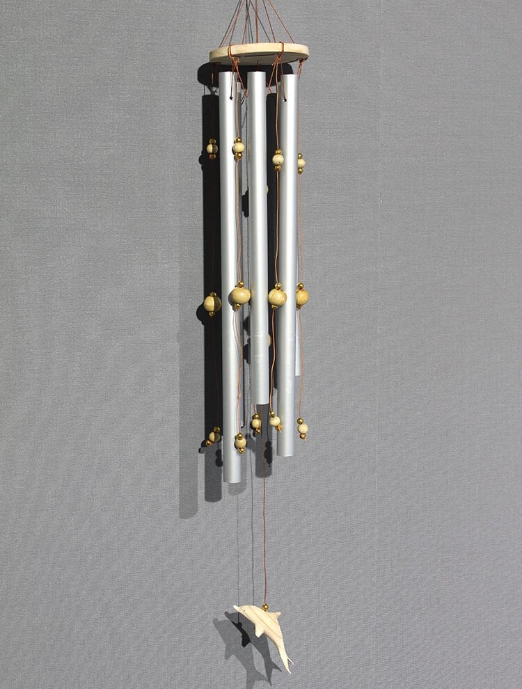 Boncuklu Metal Rüzgar Çanı Model 2