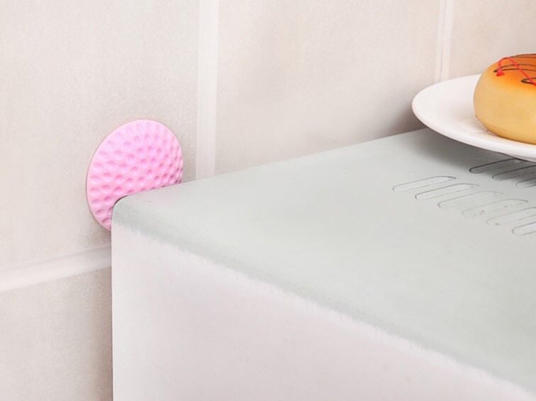 Çok Amaçlı Silikon Kapı Duvar Koruyucu Tampon - 4lü Paket