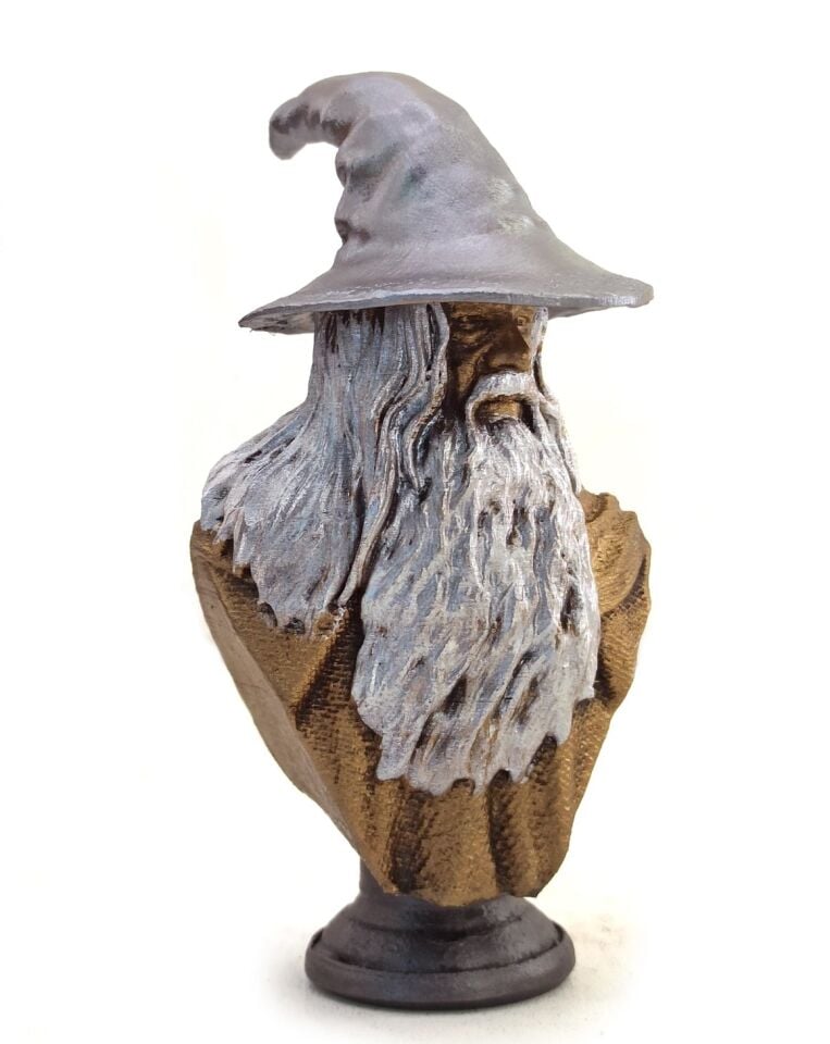 Polyester Şapkalı Gandalf Küçük Boy