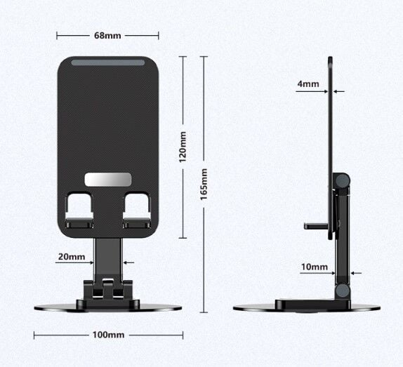 Katlanabilir Telefon Tablet Tutucu Stand