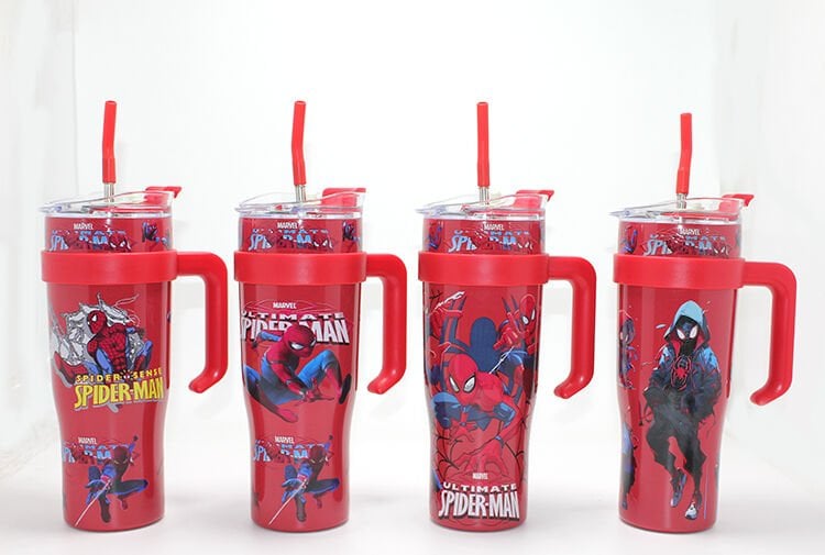 Spiderman Pipetli Termos Suluk