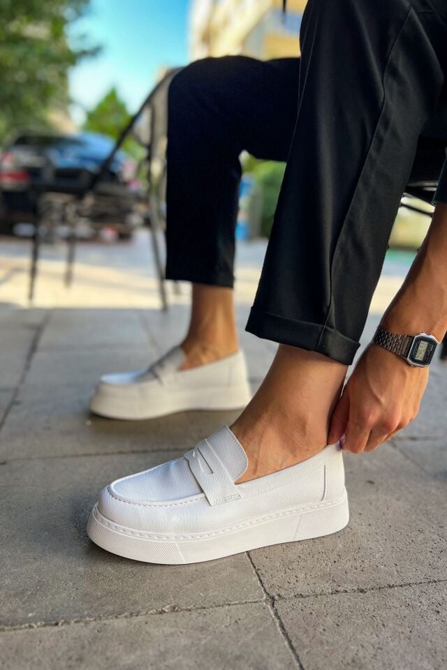 MN421 - CBT Bandera Erkek Ayakkabı BEYAZ