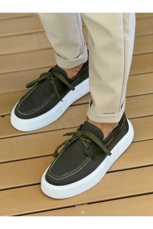 MN2602 - Triko Erkek Ayakkabı HAKI