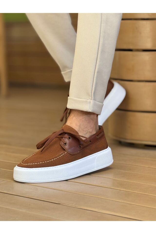 MN2602 - Triko Erkek Ayakkabı KAHVE