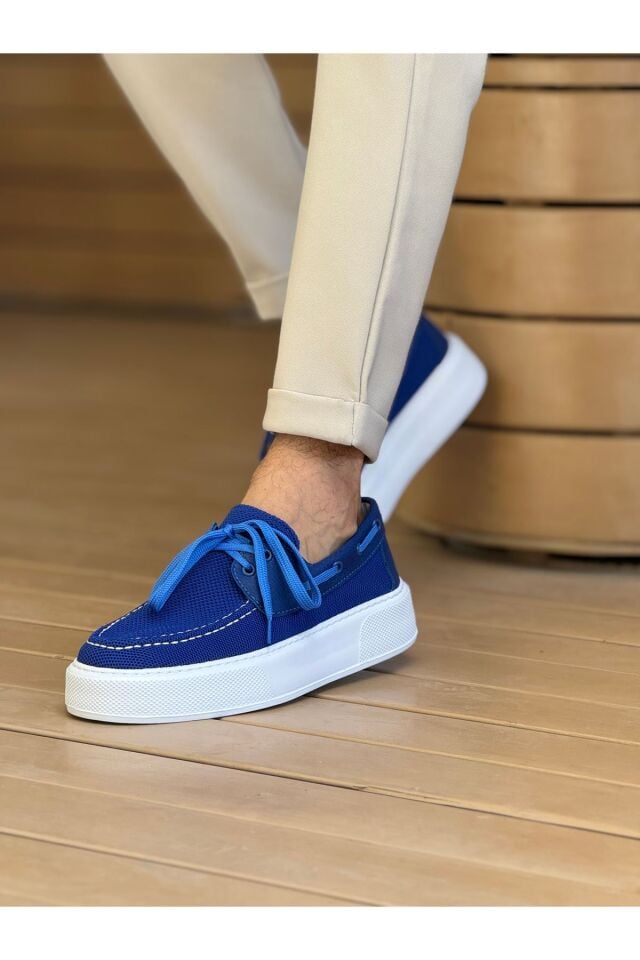 MN2602 - Triko Erkek Ayakkabı MAVI