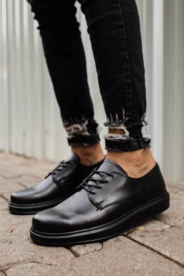 MN003 - CST Pelle Classica Erkek Ayakkabı SIYAH