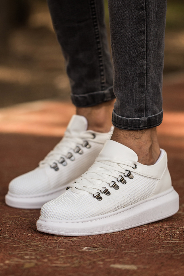 MN021 - CBT Favo Erkek Ayakkabı BEYAZ