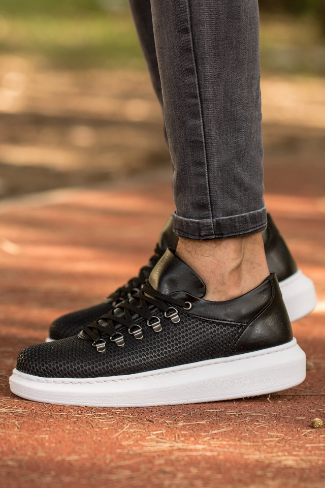 MN021 - CBT Favo Erkek Ayakkabı SIYAH