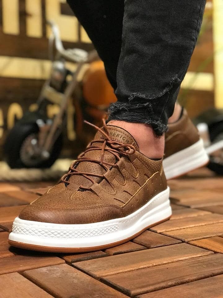 MN040 - CBT C-Rey Erkek Ayakkabı TABA