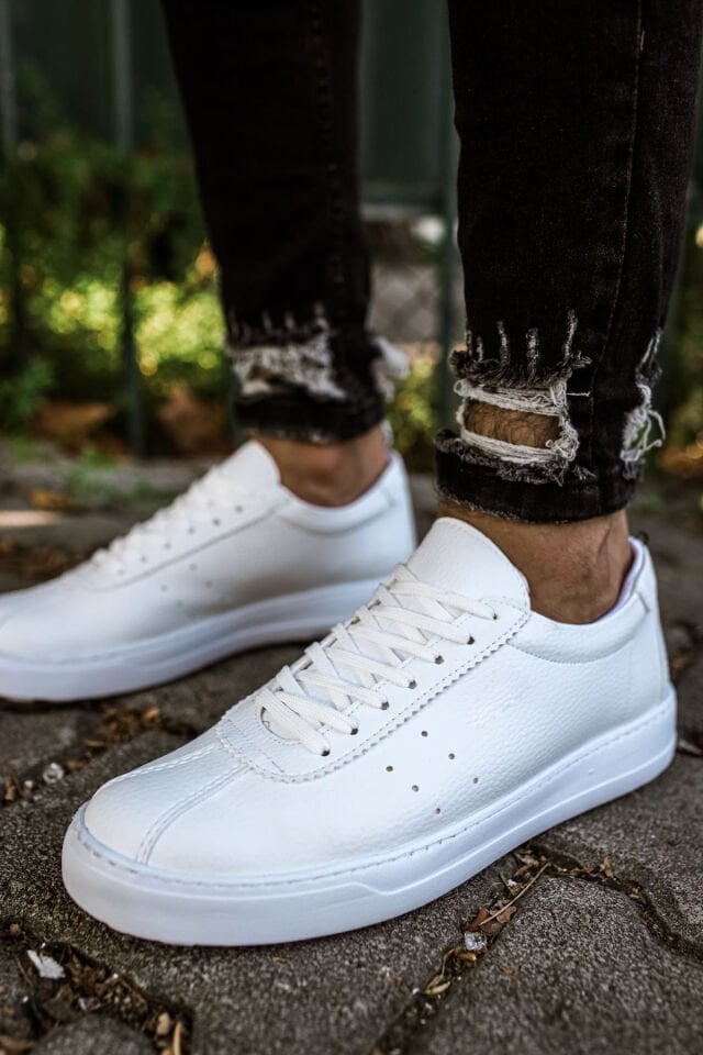 MN063 - Star-X CBT Erkek Ayakkabı BEYAZ