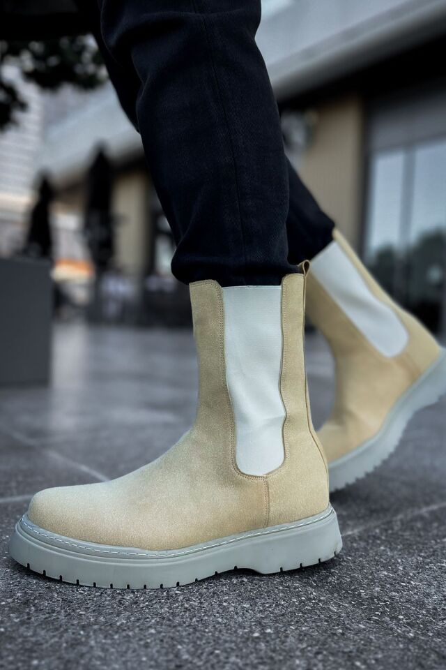 MN223 - SRT Alaska Süet Erkek Bot KUM