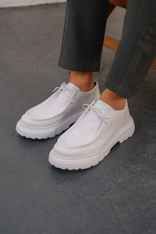 MN2404 - CBT Castle Erkek Ayakkabı BEYAZ